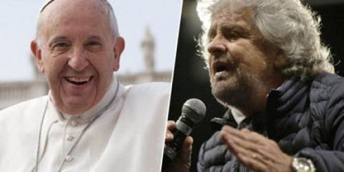 No, Beppe Grillo, il Papa non ha detto quello che dici tu. Ecco perché.