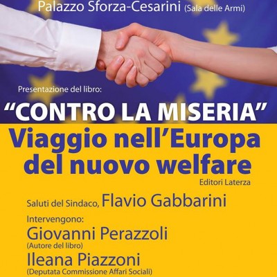 "Contro la miseria. Viaggio nell'Europa del nuovo welfare": venerdì a Genzano racconteremo il welfare europeo e proveremo a fare chiarezza sul reddito minimo.