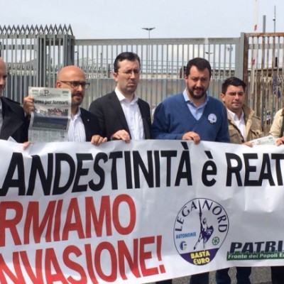 Blitz di Salvini a Ponte Galeria: mossa elettoralistica offensiva e spietata